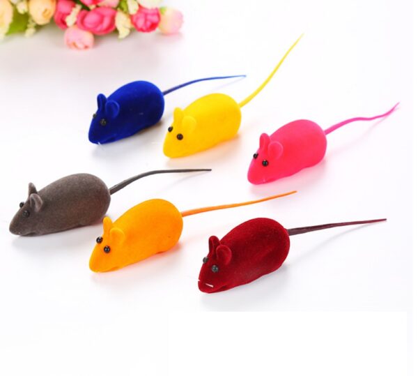 For Pet Squeaky Sound Mini Funny Rat Cat Toy - Image 2