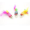 For Pet Sisal Mouse With Feather Tail Cat Toy (Assorted Color) - Image 4