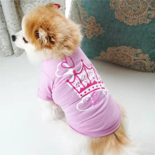 Pets Club Soft Breathable Pet Sweat T- Shirt For Small Pets