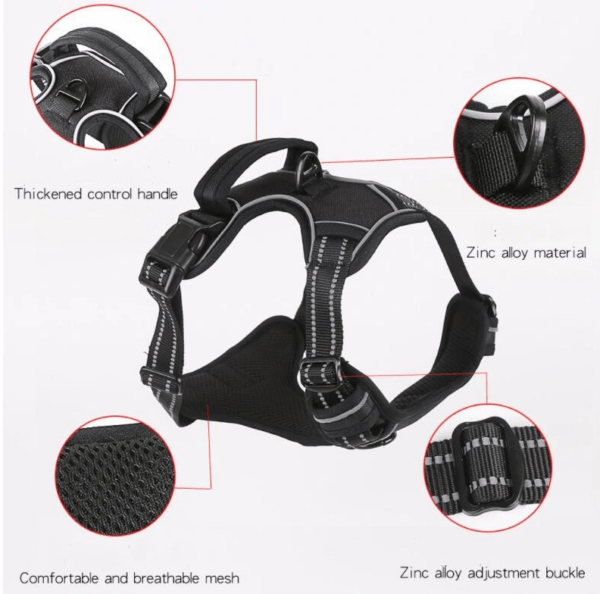 Woofy Reflective Dog Harness - Image 3