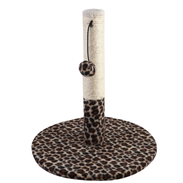 Pets Club Cat Scatrcher Pole With Plush Toy - 35*35*40 Cm