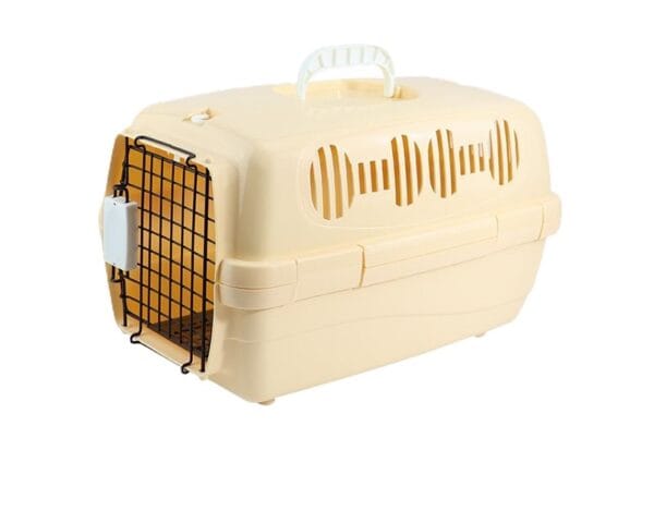 Cozy Paws Plastic Pet Carrier -48x30x29cm-Mixed colour - Image 6