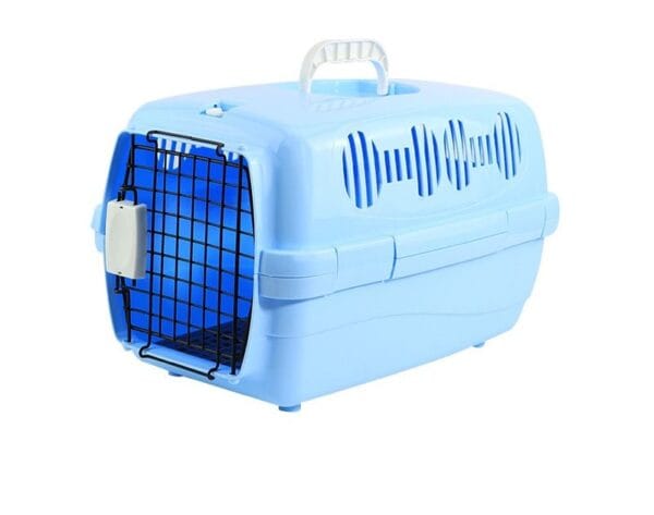 Cozy Paws Plastic Pet Carrier -48x30x29cm-Mixed colour - Image 5