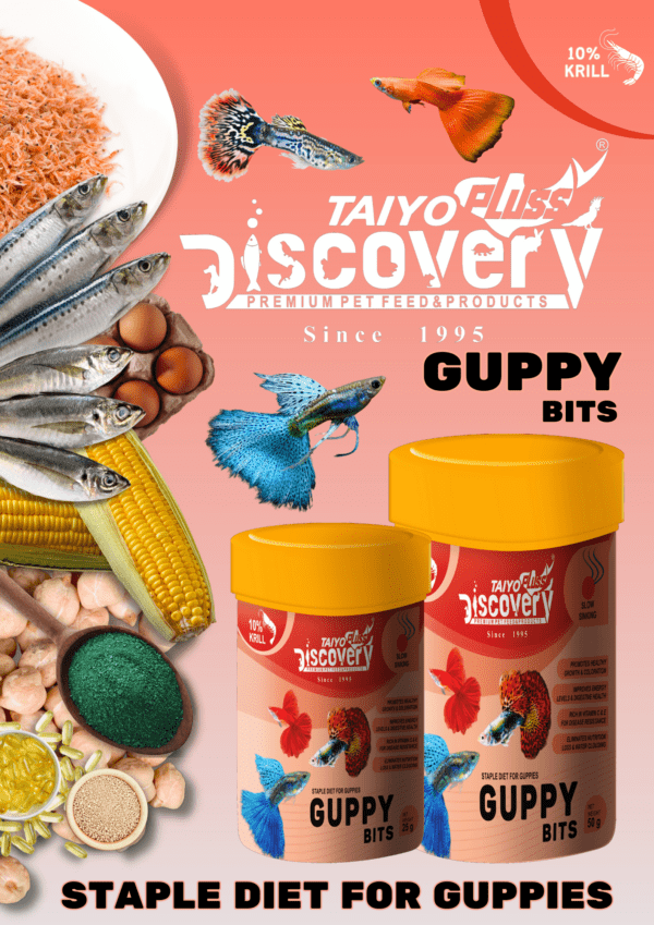 Taiyo Pluss Discovery Guppy Bits-25gm - Image 2