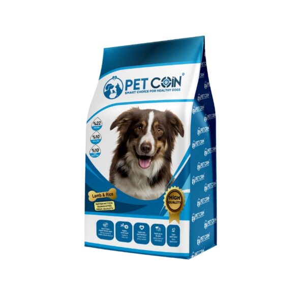 Petcoin Adult Dog Lamb & Rice - 15kg