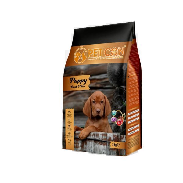 Petcoin Puppy Lamb & Rice -3kg