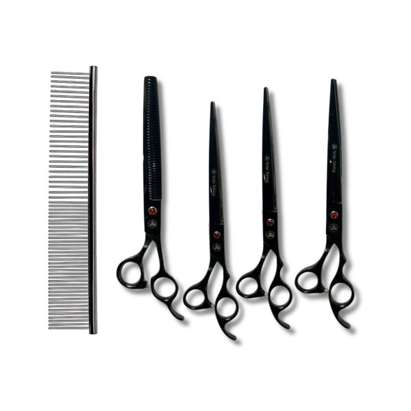 Snip sawy Professional Pet Grooming  5in1 Scissors Set. - Image 3