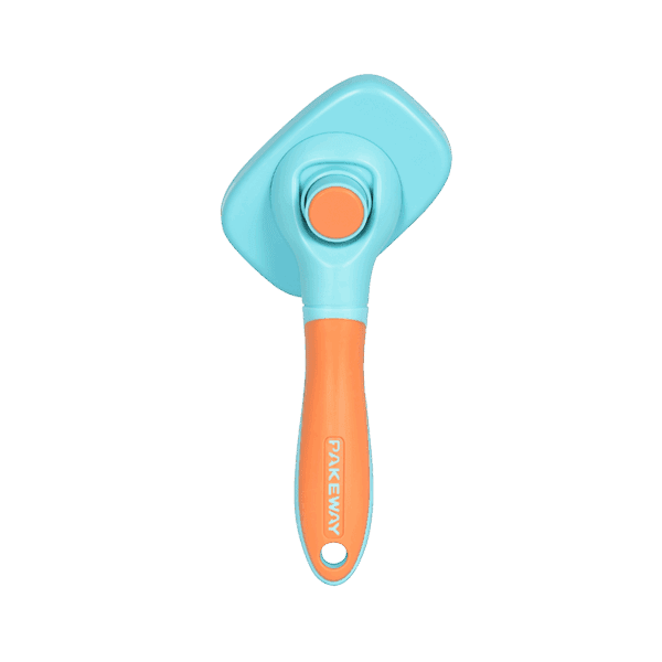 Pakeway T10 Rotable Self Slicker Pet Grooming Brush-19.1x9.6 x5.4 Cm - Image 2