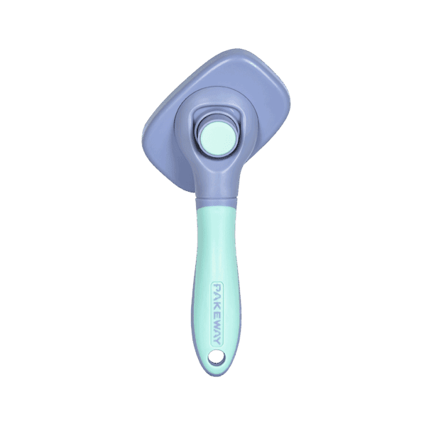 Pakeway T10 Rotable Self Slicker Pet Grooming Brush-19.1x9.6 x5.4 Cm