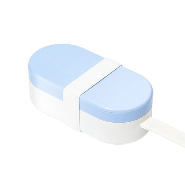 Pakeway 2-in-1 Dog Water Bottle Portable Food Container-Blue