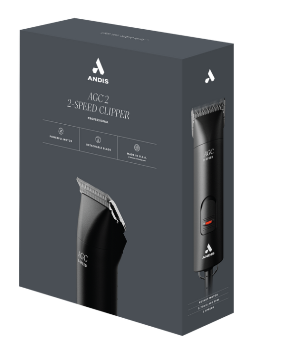 Andis Agc 2-Speed Clipper With Detachable #10 Blade-Black - Image 4