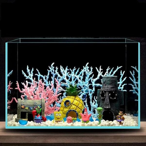 Cozy Paws Aquarium Decoration-Krusty Krab Restaurant-9.5*5*8 Cm - Image 3