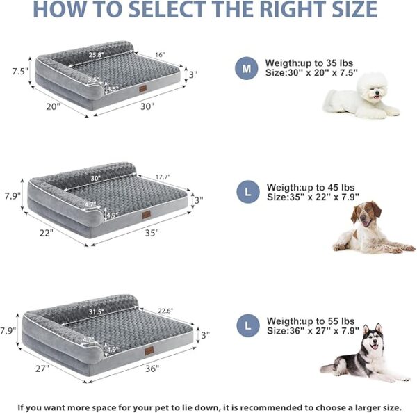 Coco Kindi Waterproof Sofa Dog Bed-91*68*17cm - Image 4