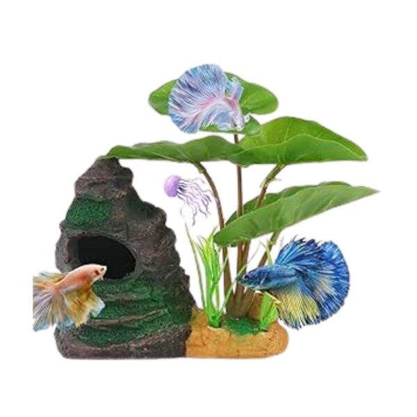 Cozy Paws Aquarium Decoration-Rockery Tree- 14*5.6*14cm