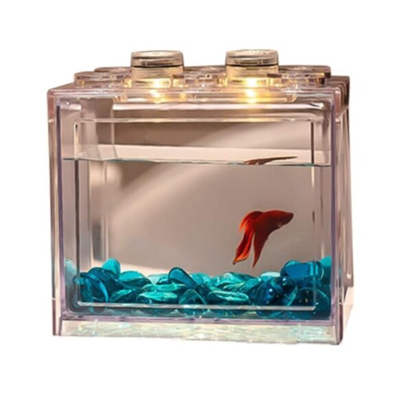 Cozy Paws Mini Betta Fish Tank-15.5 *10.5 *14cm