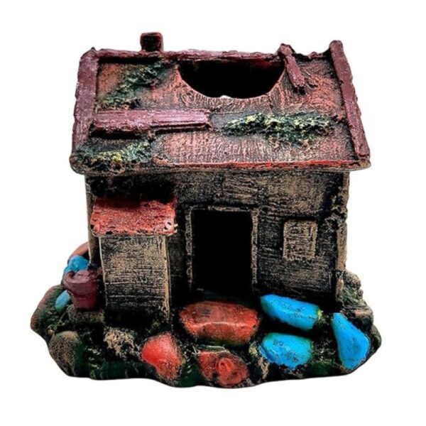 Cozy Paws Aquarium House Decoration house-13*9*12cm