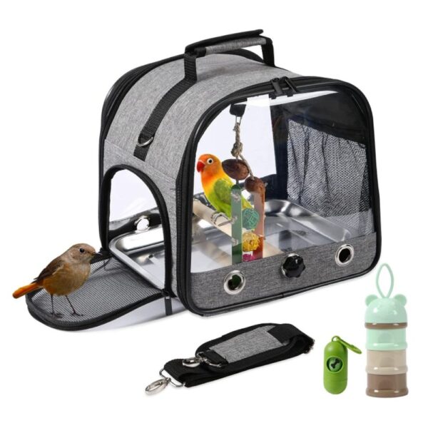 Cozy Paws 6-Piece Bird Carrier Set -29*29*23cm