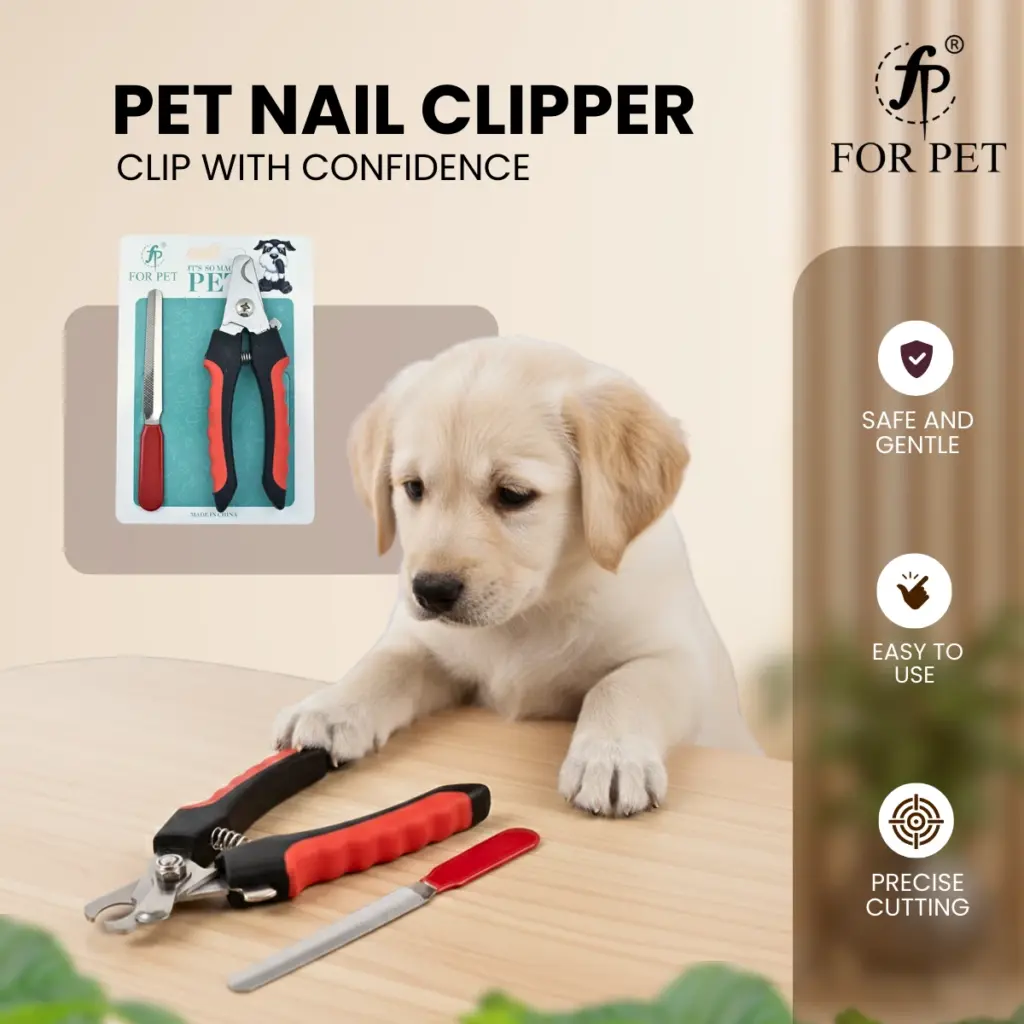 Pet nail clipper poster