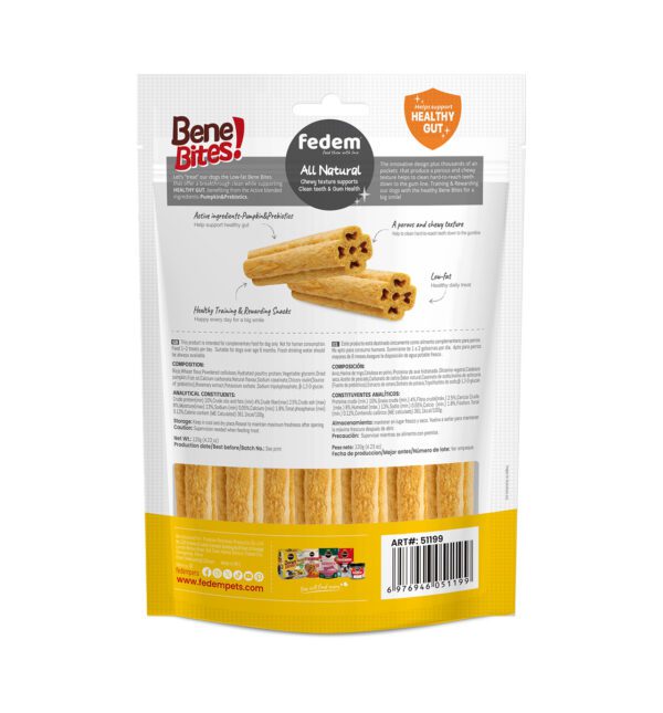 Fedem Bene Bites for Dogs – Healthy Snacks for Gut Support 120g - Image 2