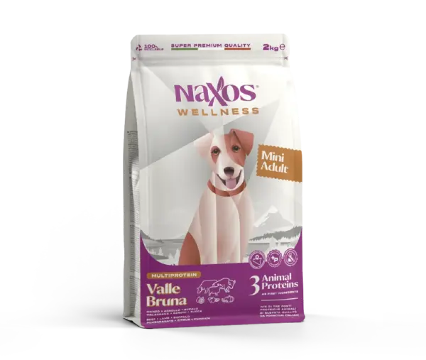 Naxos Adult Mini Natural Beef & Lamb – 2kg