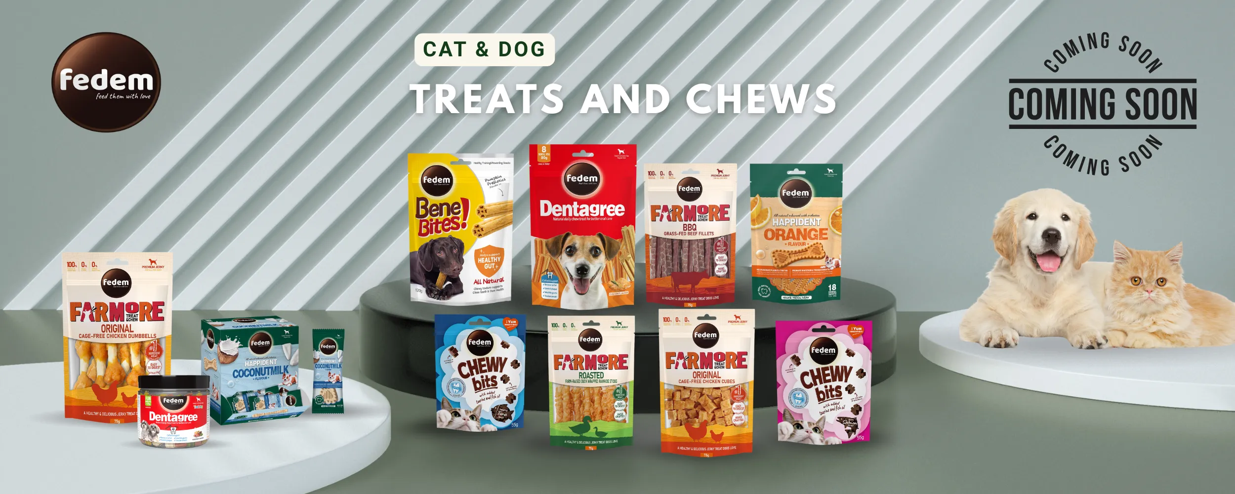 fedem pet treats and chews