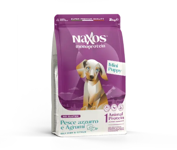 Naxos Puppy Mini Fish And Citrus-2kg
