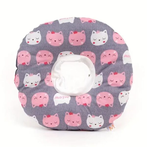 Cozy Paws Soft Pet Recovery Collar-Cute Cat