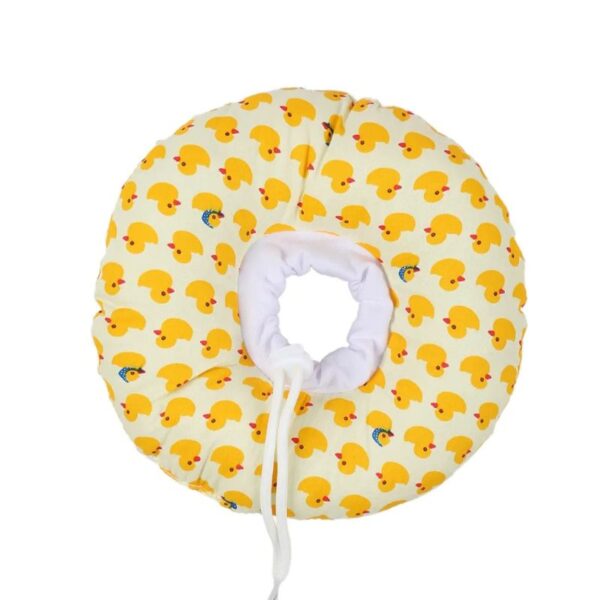 Cozy Paws Soft Pet Recovery Collar-Cartoon Print