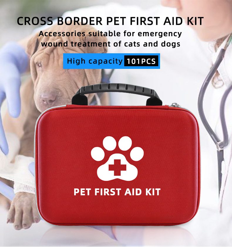 Cozy Paws Pet First Aid Kit- 101pcs Set - Image 7