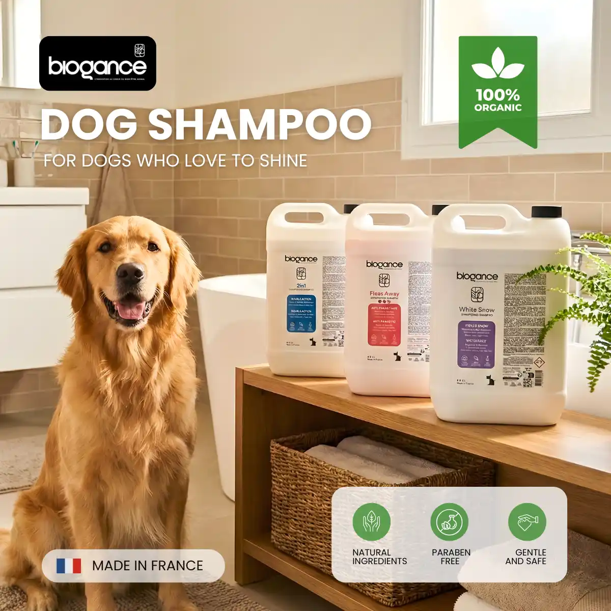 pet shampoo biogance