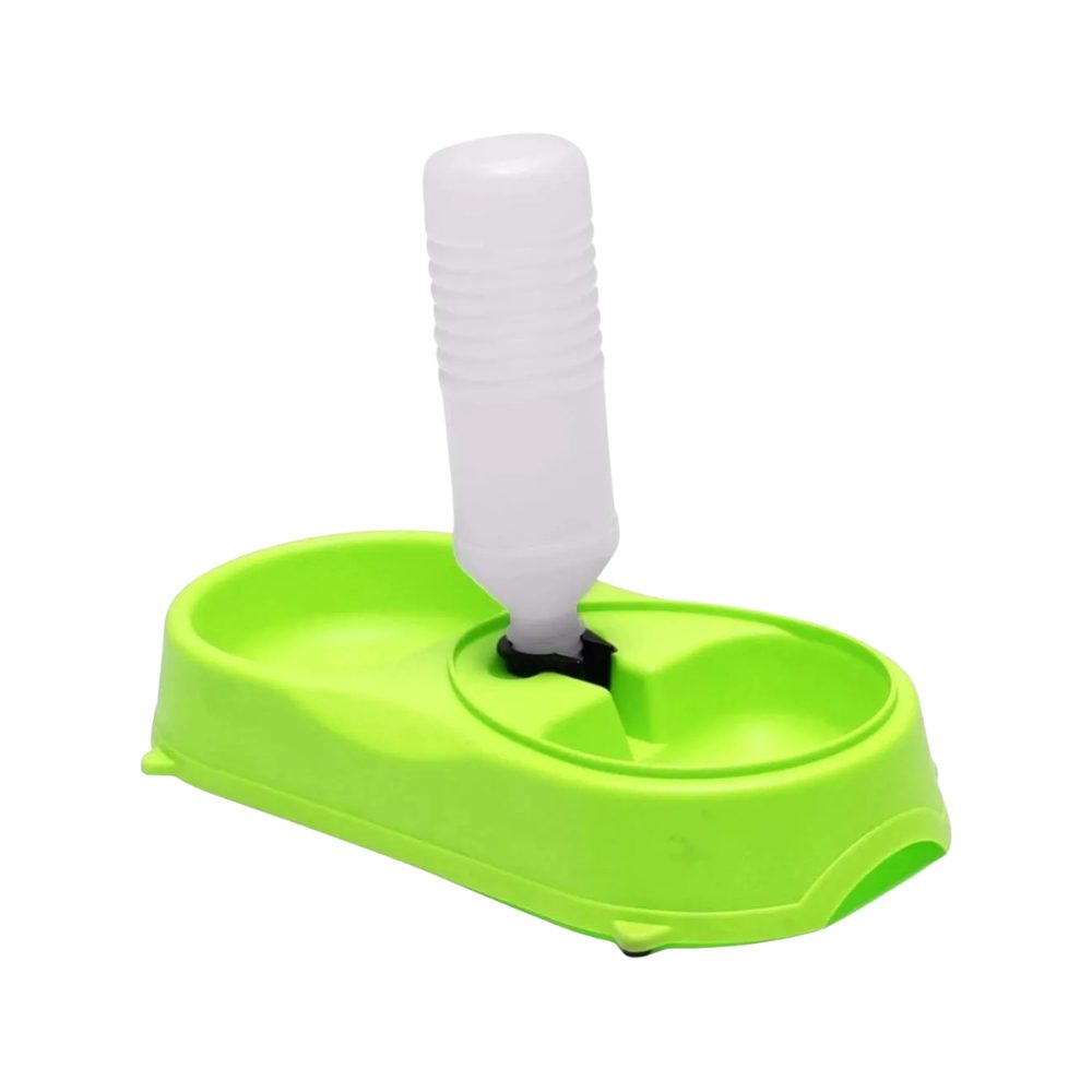 FinePet Food And Water Dispenser- 34.5*16.5*5.5cm-Mixed Colour - Image 3