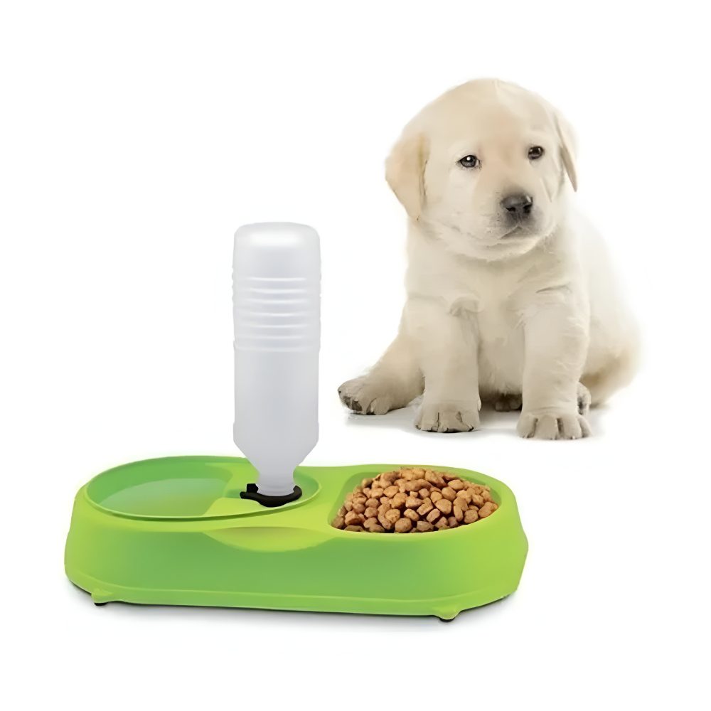 FinePet Food And Water Dispenser- 34.5*16.5*5.5cm-Mixed Colour - Image 5
