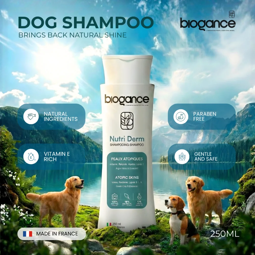 Dog shampoo biogance