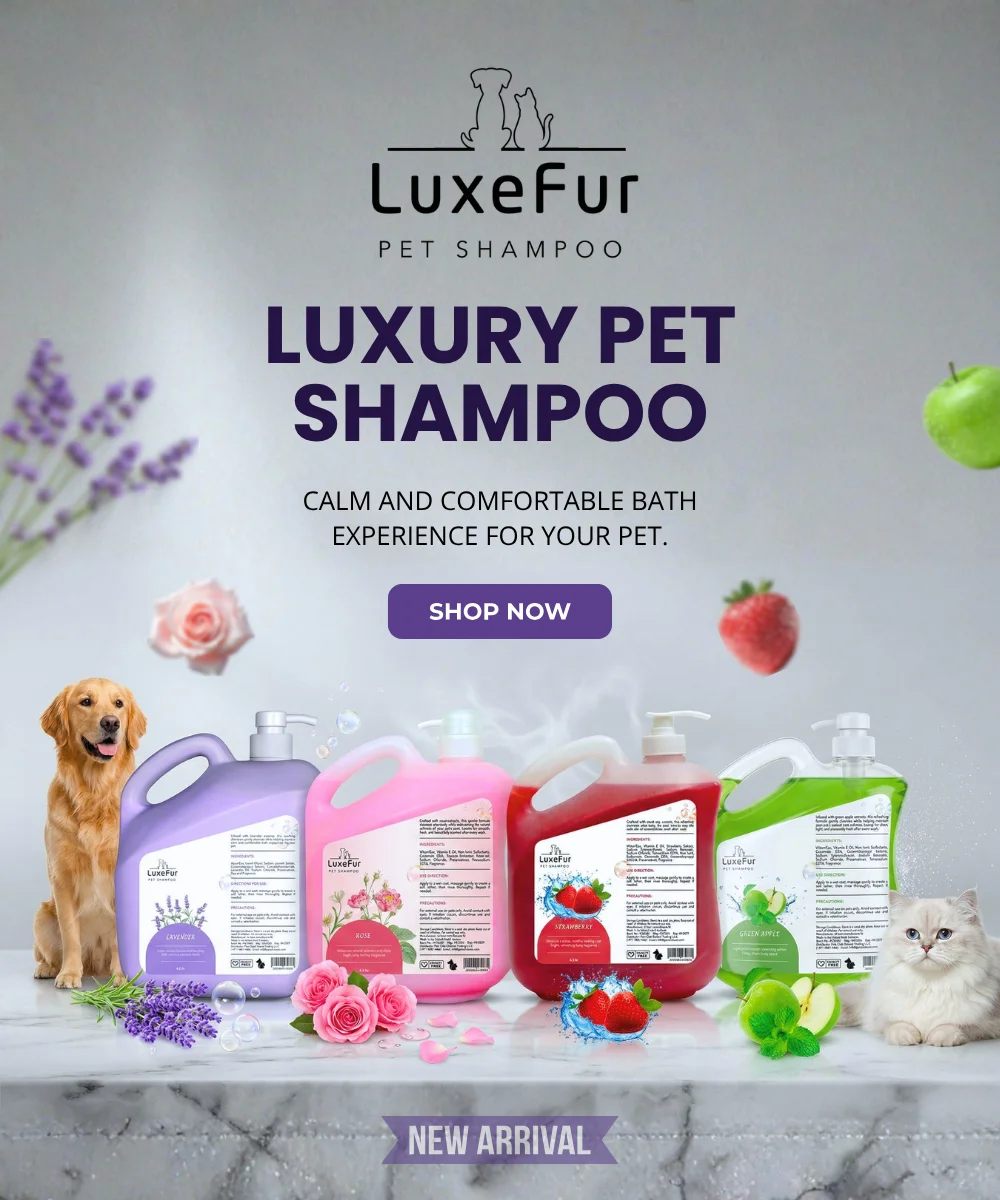 LuxeFur Luxury Pet Shampoo uae WHOLESALE