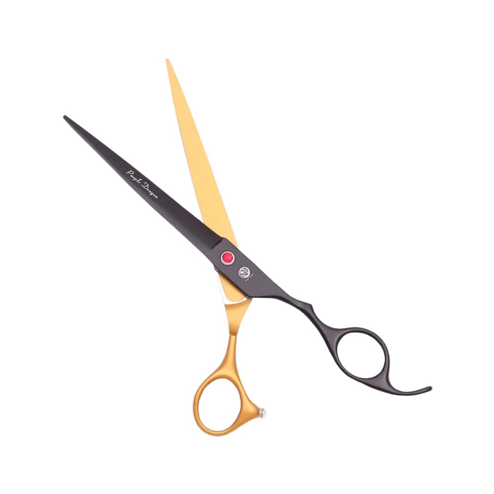 Purple Dragon Professional 5-in-1 Pet Grooming Scissor Set – Japanese Steel (8 Inch) - Image 3
