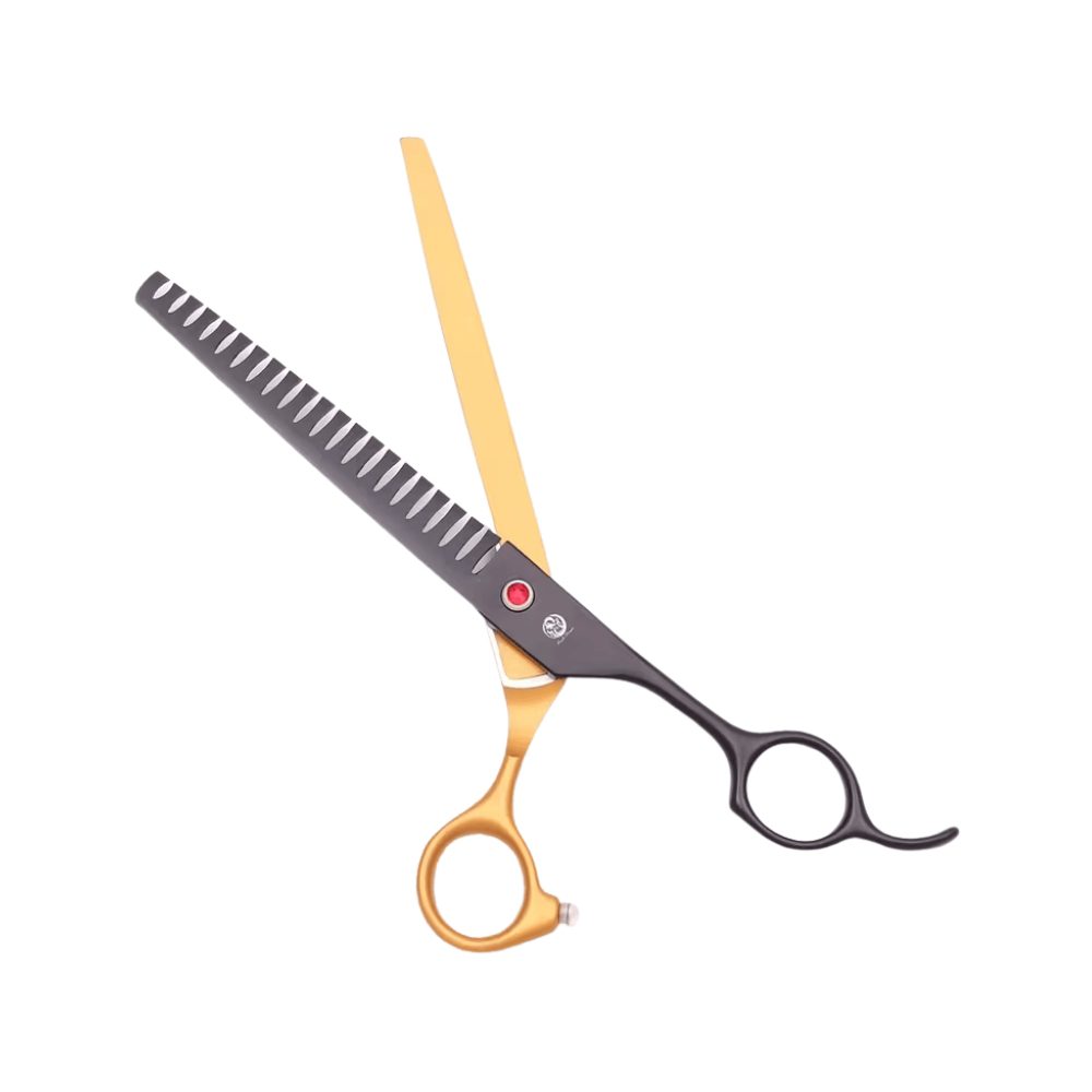Purple Dragon Professional 5-in-1 Pet Grooming Scissor Set – Japanese Steel (8 Inch) - Image 4