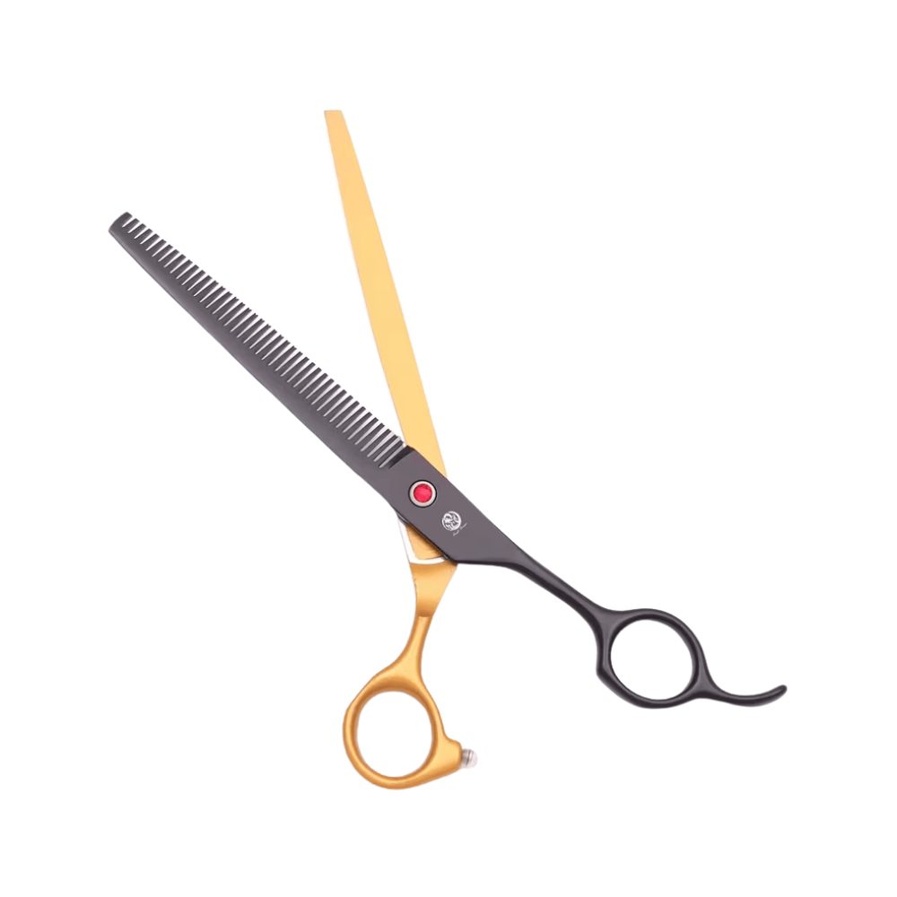 Purple Dragon Professional 5-in-1 Pet Grooming Scissor Set – Japanese Steel (8 Inch) - Image 5