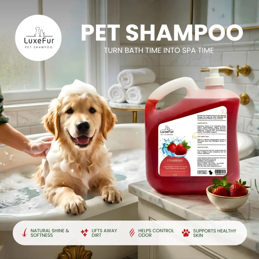 pet shampoo Luxefur