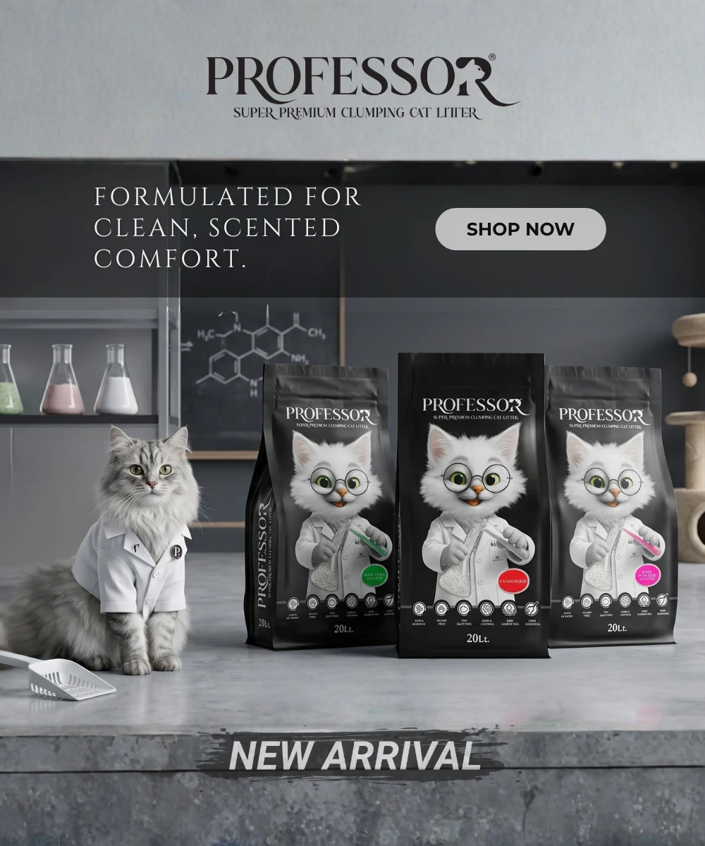 Professor cat litter