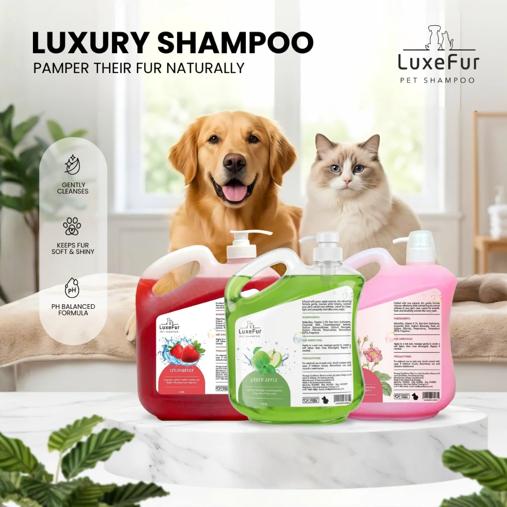 Luxefur shampoo