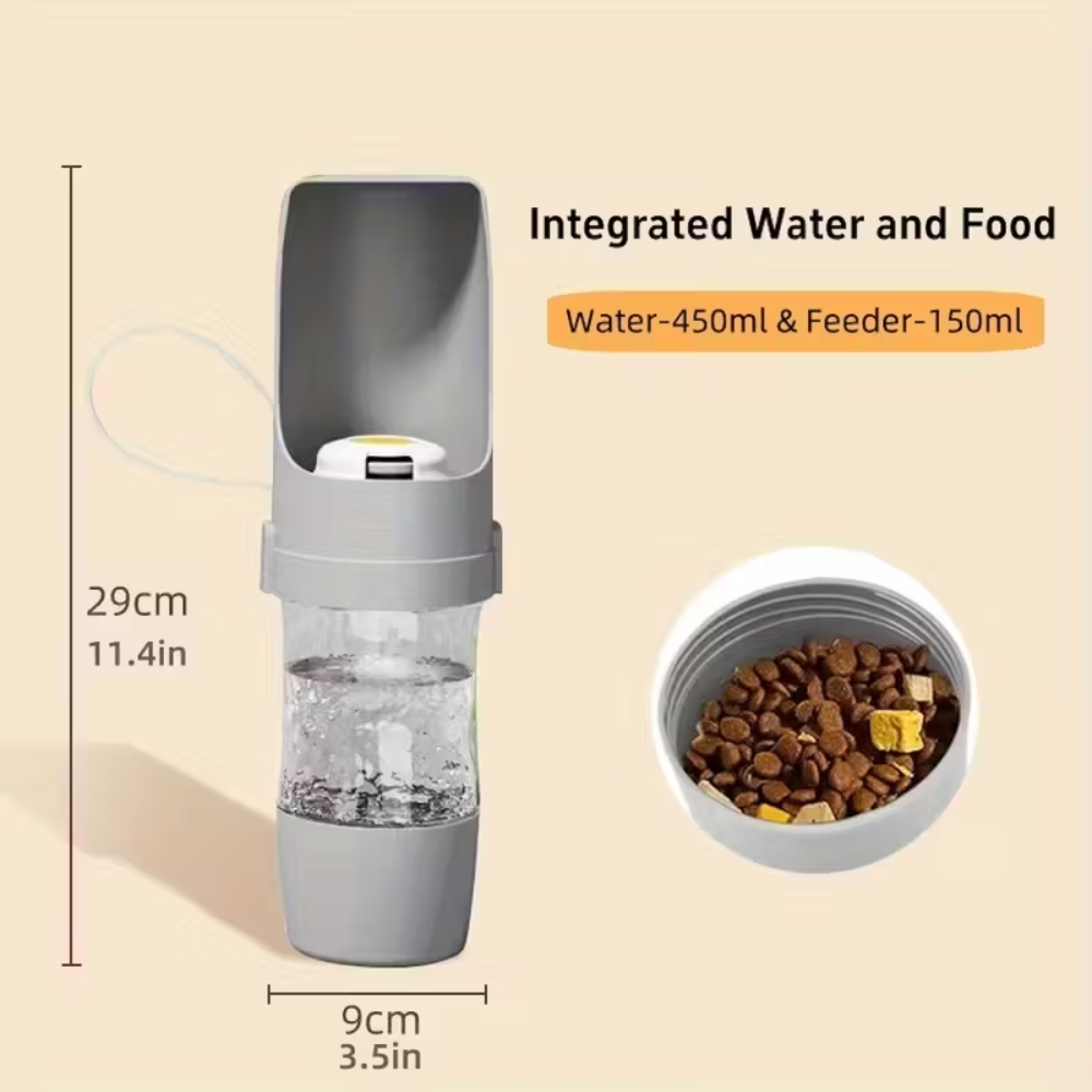 Cozy Paws Portable Leak-Proof Pet Water Bottle – 29×9 cm - Image 2