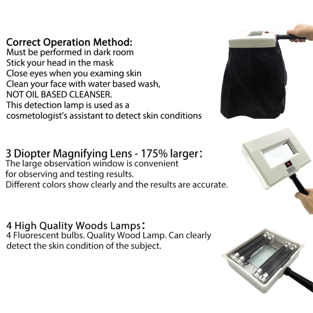 Portable Skin Analyzer Lamp (Wood's Lamp) - Image 5