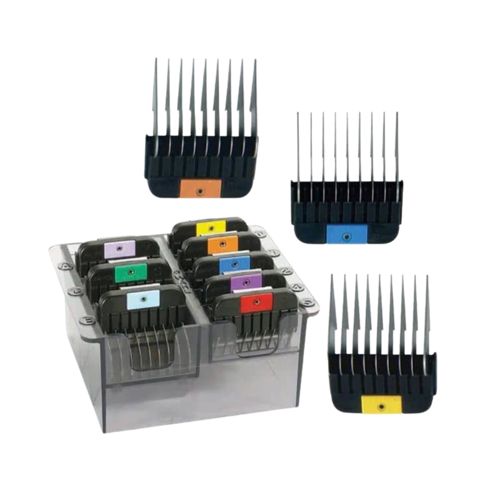 Wahl Professional Stainless Steel Guide Comb Set – 8pcs
