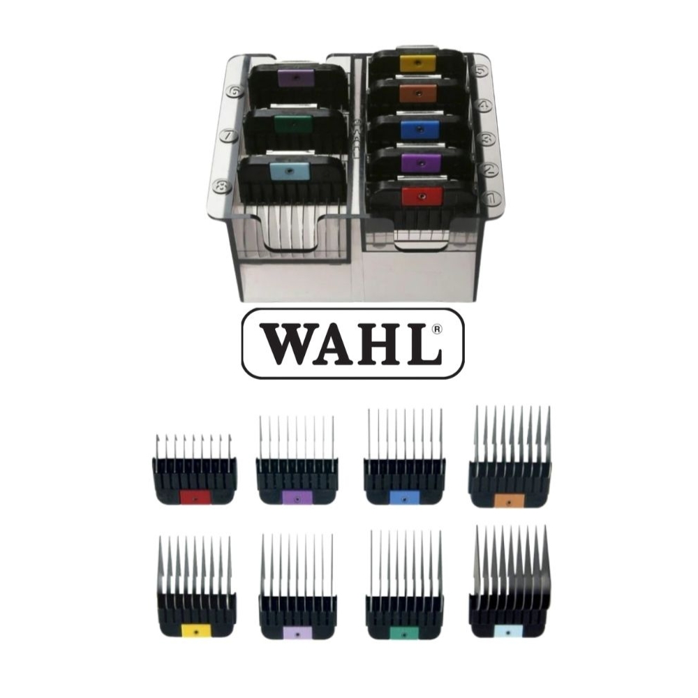 Wahl Professional Stainless Steel Guide Comb Set – 8pcs - Image 3