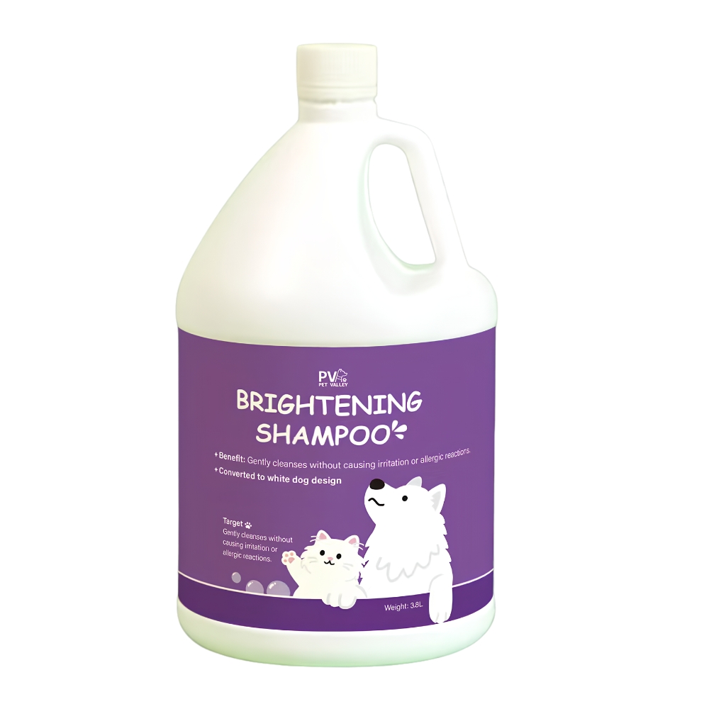 Pet Valley Snow White Radiant Glow Pet Shampoo – 3.8L
