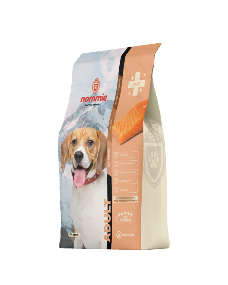 Nommie Super Premium Adult Dog Food – Salmon, 2.5kg
